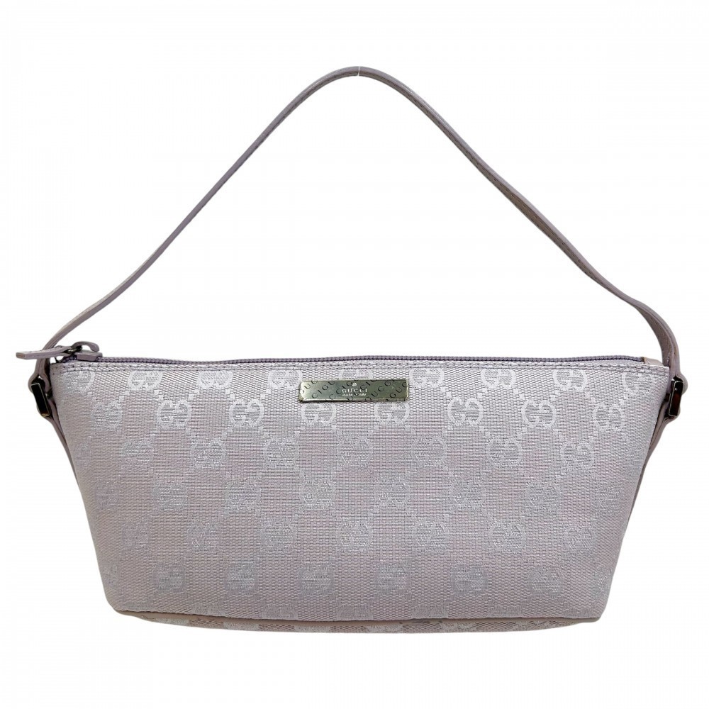 Gucci Handbag One Shoulder Bag Accessory Pouch Small GG Purple